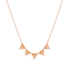 TRENDY TRIANGLES GOLD NECKLACE