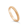 SHINNY THICK STRIPED BAND GOLD BAND