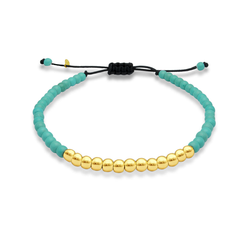 MEN'S MULTI BALLS GOLD BRACELET