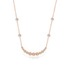 LOOSE ROSE STONED DIAMOND NECKLACE
