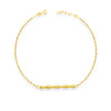 BAMBOO BAR GOLD BRACELET