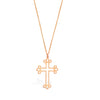 UNIQUE STYLE CROSS GOLD NECKLACE