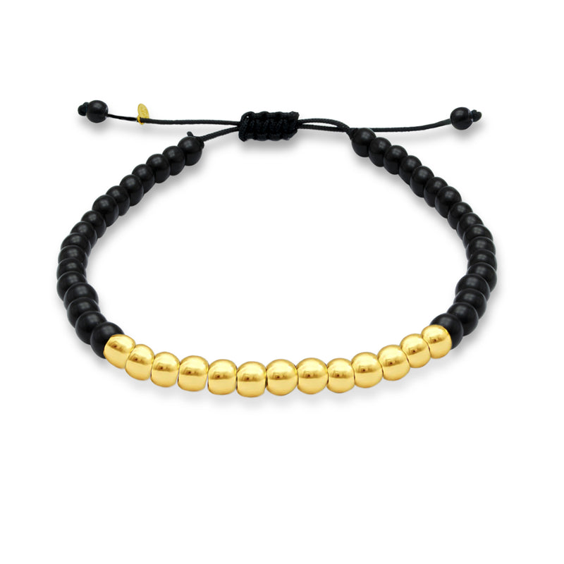 MEN'S MULTI BALLS GOLD BRACELET