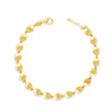 MATTE BEADED BALLON GOLD BRACELET I