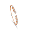 PEAR CASCADE BANGLE DIAMOND BRACELET