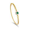 COLOURED GOURMET BANGLE DIAMOND BRACELET