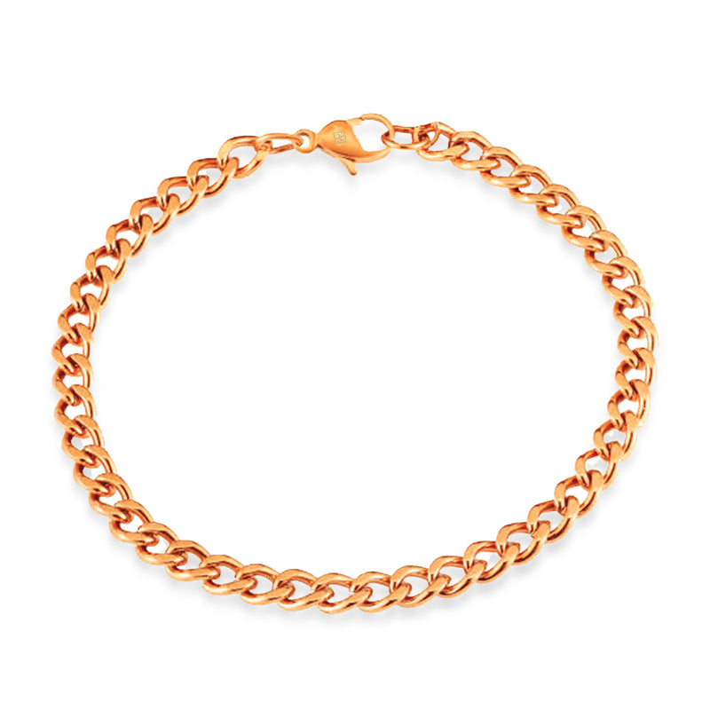 CLASSIC ROSE GOURMET GOLD BRACELET