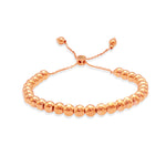 BEADED POLO CLASP GOLD BRACELET