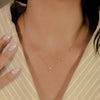 SPARKLING STAR DIAMOND NECKLACE