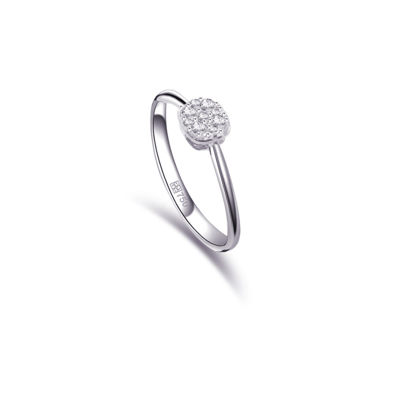 CLASSIC SQUARE DIAMOND RING