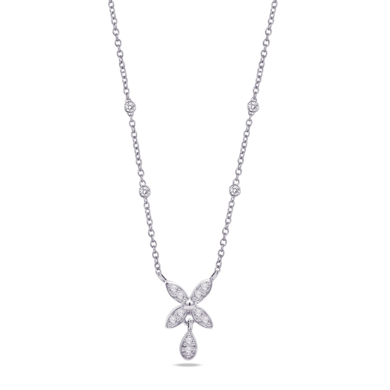 SPARKLING STAR DIAMOND NECKLACE
