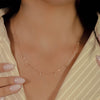 DELICATE DRIP DIAMOND NECKLACE