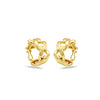 GOURMET LINKS ENGLISH LOCK GOLD EARRING