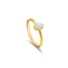 OPAL OVAL STONE GOLD RING