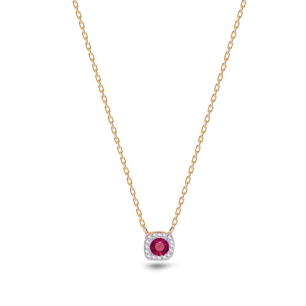 ROSE GOLD / RUBY (1.99 GM )