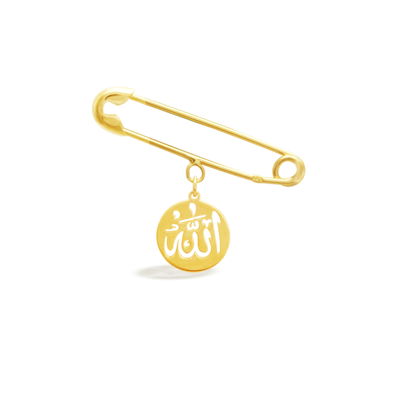 DIANTY " الله" GOLD PIN I