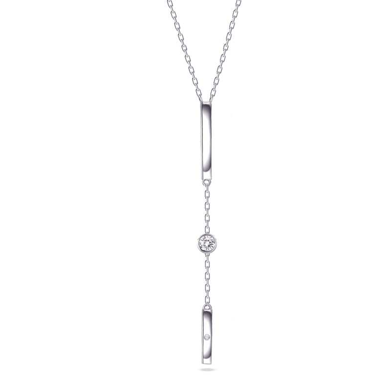 SLEEK BAR DIAMOND NECKLACE