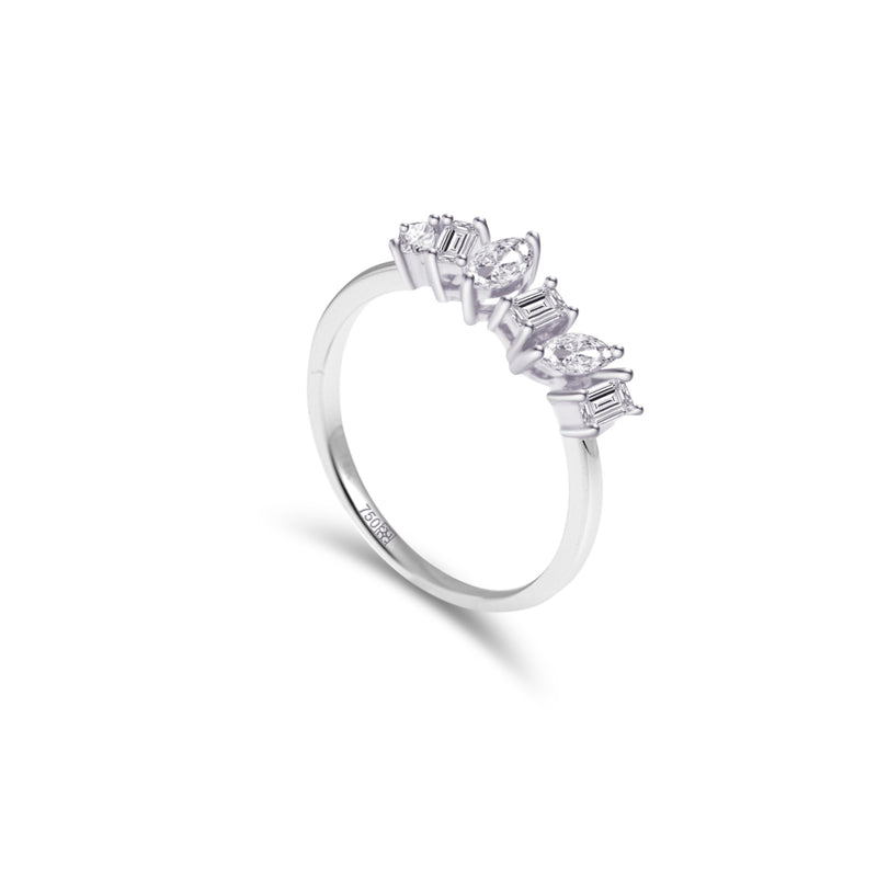 MULTI SHAPES DIAMOND RING