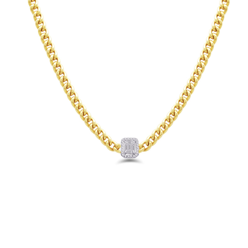 GOURMET CHOKER DIAMOND NECKLACE