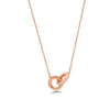 NESTED CIRCLES DIAMOND NECKLACE