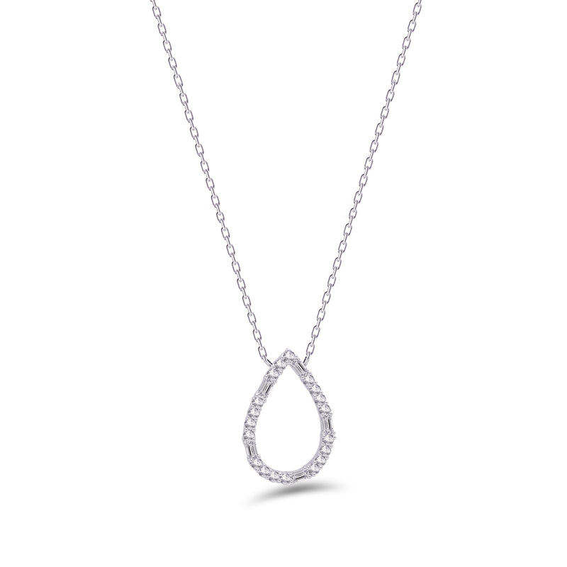OPEN DROP DIAMOND NECKLACE