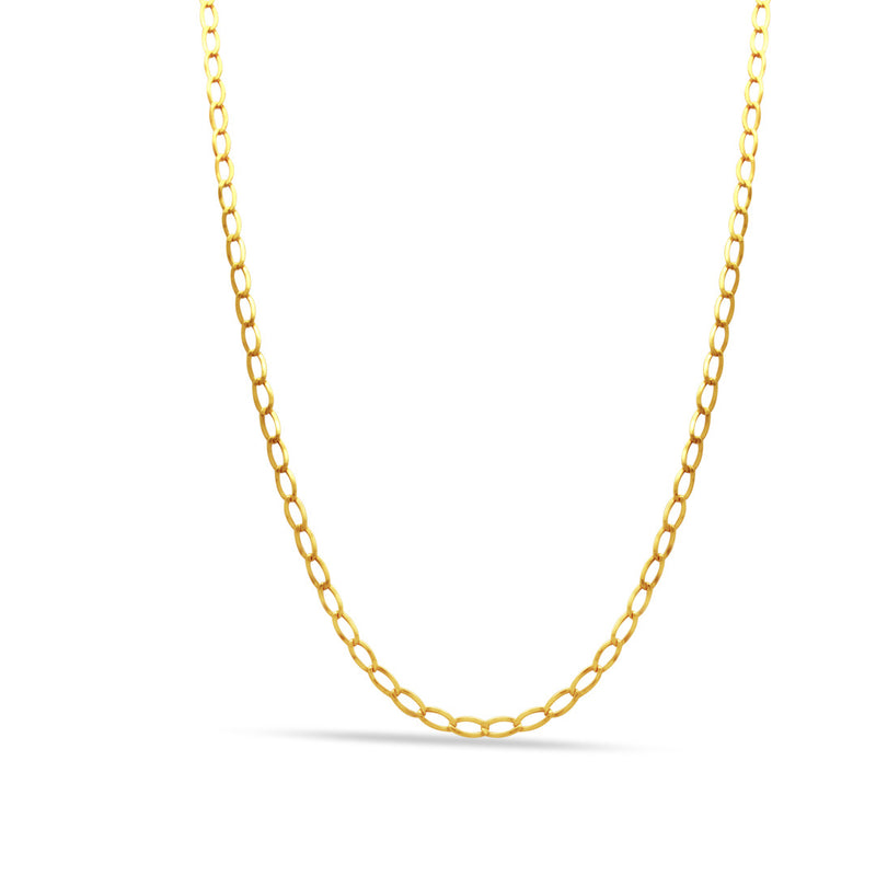 RECTANGULAR LINKS GOLD CHAIN