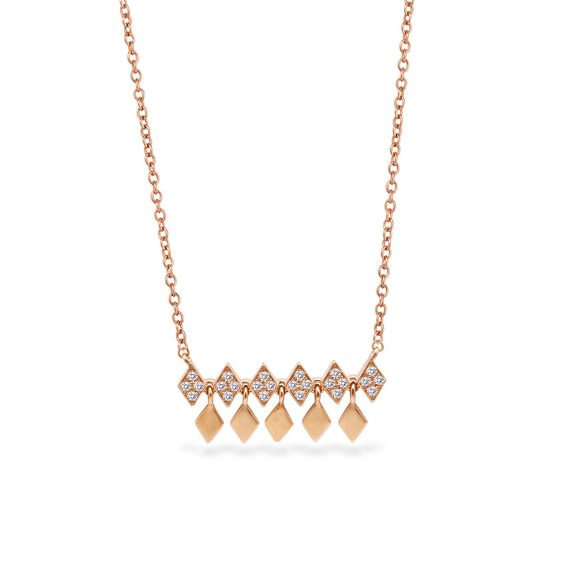 CLASSIC RHOMBUS DIAMOND NECKLACE