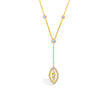 MARQUISE Y-SHAPE DIAMOND NECKLACE