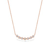 LINE OF CIRCLE DIAMOND NECKLACE