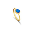 OPAL ROUND STONE GOLD RING