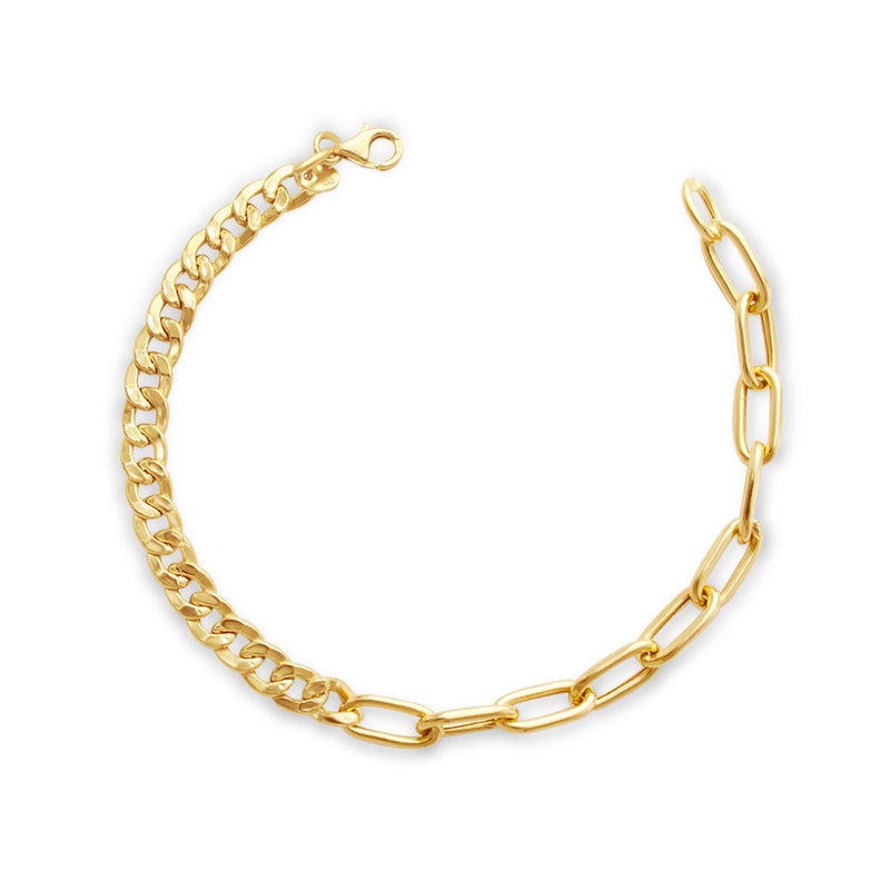 TWIN VIBE GOURMET GOLD BRACELET