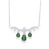 TRIO PEAR SHAPED DIAMOND NECKLACE