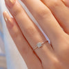 CLASSIC SQUARE DIAMOND RING