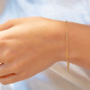 MIXED DESIGN CHAIN GOLD BRACELET