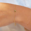 PETITE SHINNY SQUARE GOLD BRACELET