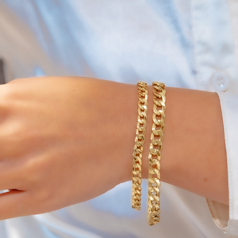 STATEMENT GOURMET GOLD BRACELET