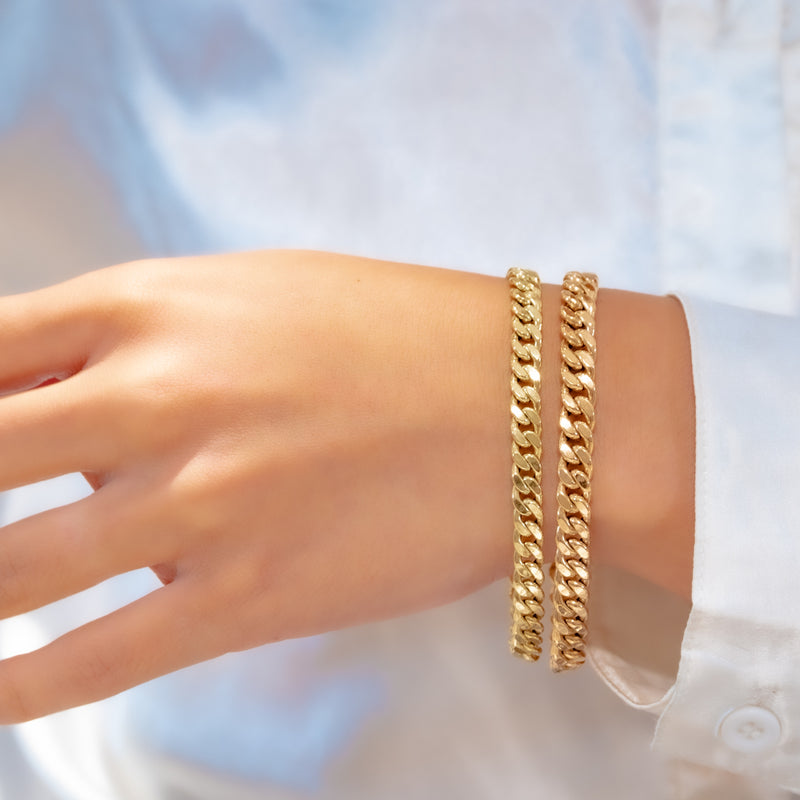 EDGY GOURMET GOLD BRACELET