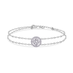 DELICATE ROUND DIAMOND BRACELET