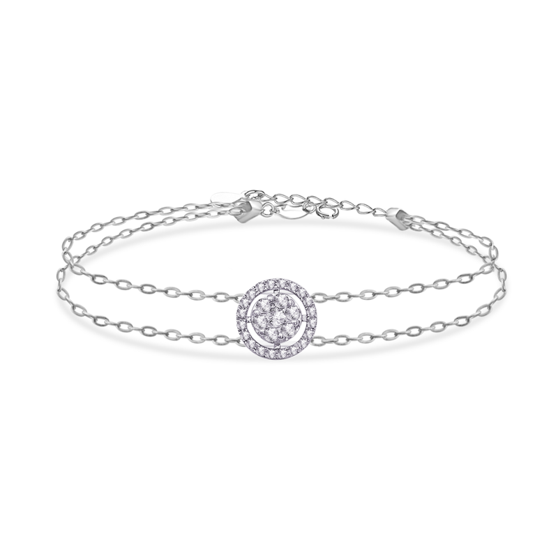 DELICATE ROUND DIAMOND BRACELET