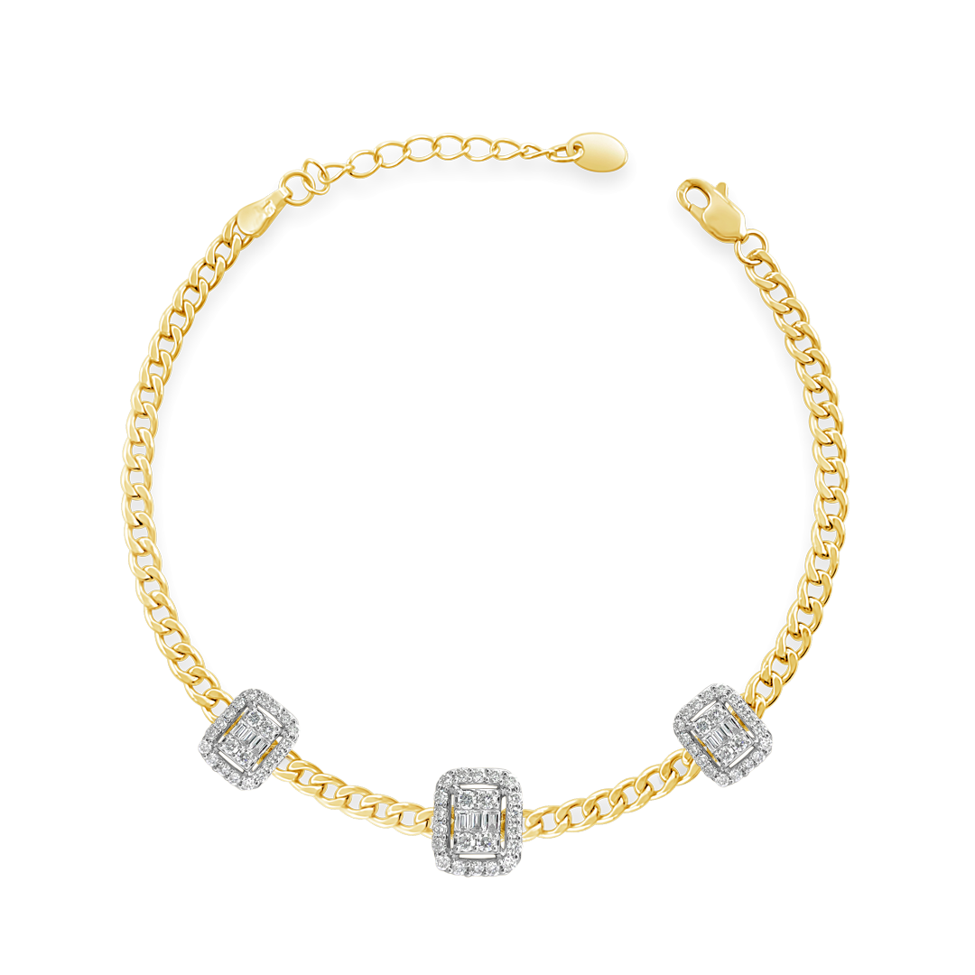 Elegant 2025 diamond bracelets