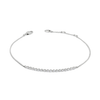 CLASSIC ROUND HALF TENNIS DIAMOND BRACELET