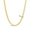 HERRINGBONE FLEX GOLD NECKLACE