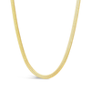 HERRINGBONE FLEX GOLD NECKLACE