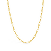 LARGE PAPERCLIP GOLD CHAIN