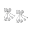 PEAR EAR JACKET DIAMOND EARRING