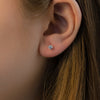 ELEGANT ONE STONED DIAMOND PIERCING