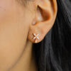 SPARKLING STAR STUD DIAMOND EARRING