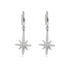 NORTH STAR ENGLISH LOCK DIAMOND EARRING