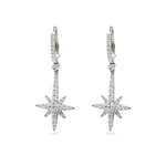 NORTH STAR ENGLISH LOCK DIAMOND EARRING