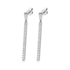 GLAM BAR STUD DIAMOND EARRING